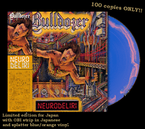 BULLDOZER “Neurodeliri” gatefold LP (F.O.A.D. 068) limited