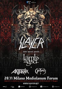 Slayer 20.11.2018 Milano